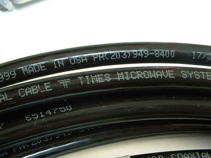 Times Microwave LMR400-uhf-35 LMR-400 PL259 Coax Ham or CB Radio Jumper Antenna Coaxial Cable Jumper Made in the USA 35 Ft