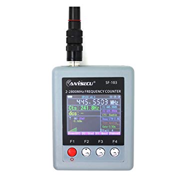 Anysecu SF-103 A-SF103 Portable Frequency Counter 2MHz - 2.8GHz For Two Way Radio Upgrade version...