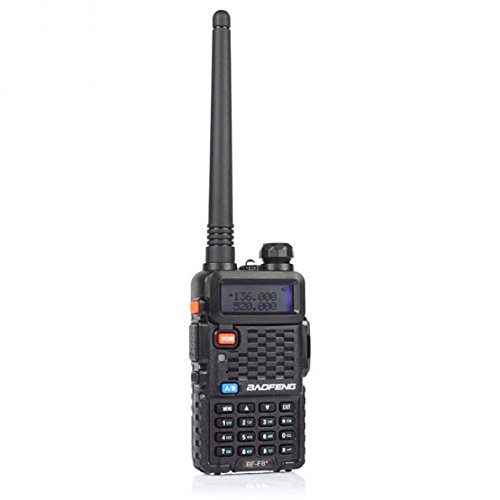 BaoFeng BF-F8+ 2nd Gen UV-5R Dual-Band 136-174/400-520 MHz FM Ham Two-Way Radio Transceiver