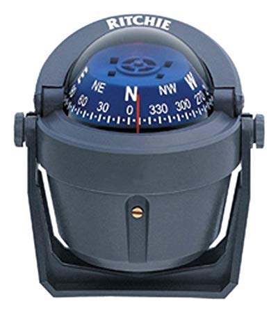 Ritchie Navigation B-51G-CLM Blue Dial Ritchie Explorer Compass with Bracket Mount