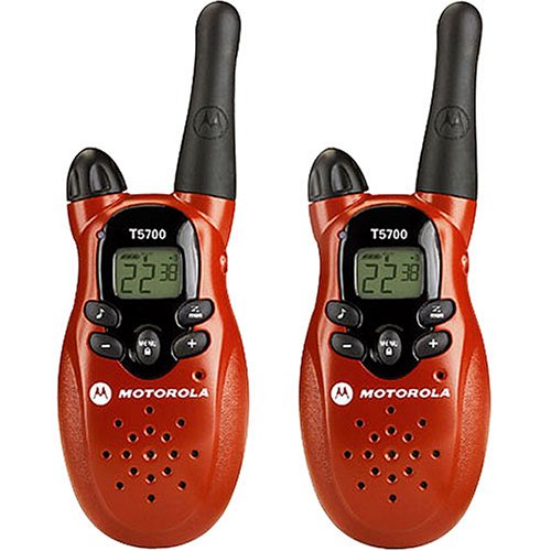 Motorola TalkAbout T5700 5-Mile 22-Channel FRS/GMRS Two-Way Radio (Pair) (Rosewood)