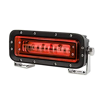 Red Zone Forklift Danger Zone Warning Light,Forklift Halo Light,Led Forklift Side-Mount Pedestrian Safety Spot Blue Light,Forklift Unloading Reversing Stripe LightsDC 10-80V Die-Cast Housing IP68(RED)