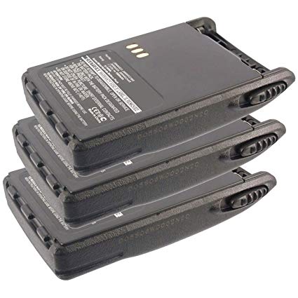 3X Exell 7.2V 1800mAh Li-Ion FRS 2way Radio Battery Fits Motorola EX500, EX560, EX560 XLS, EX600, EX600 XLS, GL2000, GP328 PLUS, GP329, GP329 Plus, GP338 PLUS, GP344, GP388, GP628 Plus, USA SHIP