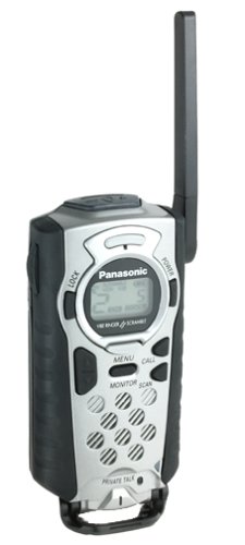 Panasonic Palm-Link KXTR325S 2-Mile 14-Channel FRS Two-Way Radio (Titanium Silver)