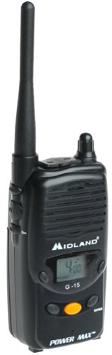 Midland G-15 5-Mile 15-Channel FRS/GMRS Two-Way Radio