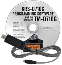 KRS-D710G USB Cable & RT Systems Software TM-D710G