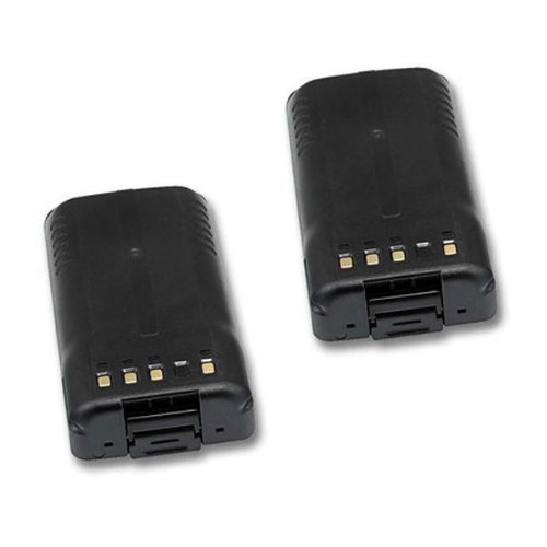 Hitech - 2 Pack of KNB-32N Replacement Batteries for Kenwood TK-2180, TK-3180, and TK-5210 Series 2-Way Radios (Ni-MH, 2700mAh)