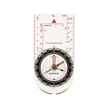 Suunto M-3 (Global or Norther hemisphere) Baseplate Compass For Globetrotters