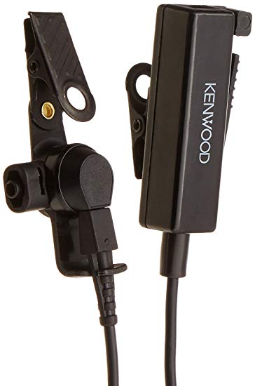 Kenwood KHS8BL Black Two Wire Palm Microphone