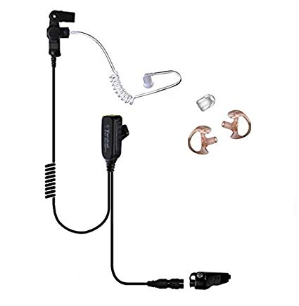 Hawk Tactical Police Lapel Headset Mic Kenwood TK280 TK380 TK480 TK481 TK2180 TK3180 TK2140 TK3140 TK5210 TK5310 TK5220 TK5320 NX200 NX300 NX410 NX411 NX210