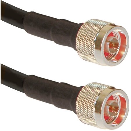 N Male Andrew / Commscope US Made 5 ft Ultra Low Loss Jumper Extension Cable - LMR/CNT-240 Antenna Coax Ham CB WiFi Cable with N male & N Male Connectors lmr240