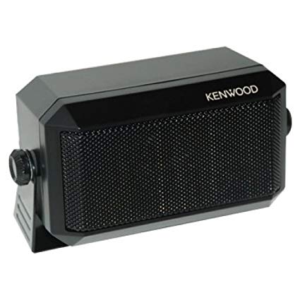 Kenwood Original KES-3(S) External Speaker - Max. Input Power: 5 Watts, Impedance: 4 Ohms, Plug: 3.5mm, Dimension (W x H x D): 114 x 66 x 55 mm (4 1/2