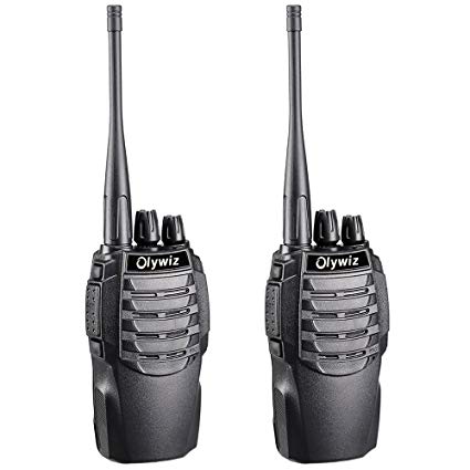 Olywiz Handheld Walkie Talkie 16 Channels Long Range Two Way Radio Special Designed in Sport Cars Appearance HTD 826 2 PACK