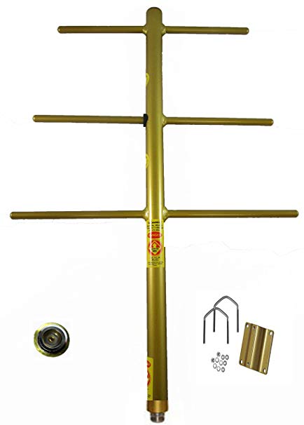 Tram Browning BR-6353 7.1dB fully welded Yagi UHF 450-470MHz antenna