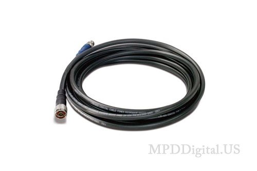 LMR-400 Ultra Low Loss 50-Foot Antenna Cable. N Male & BNC Male connectors. Connects an external antenna to WiFi , Router, Radio or Antenna