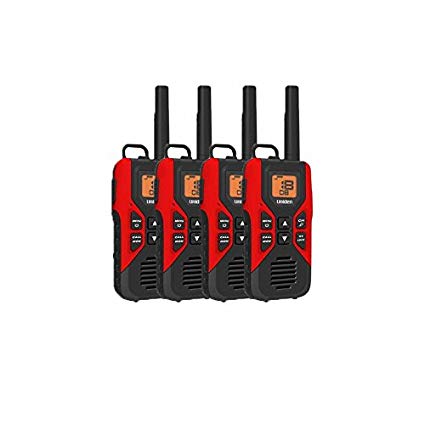 Uniden GMR3055 FRS GMRS Two-Way Radio Rechargeable Walkie Talkies 4-PACK