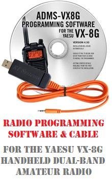 ADMS-VX8G SOFTWARE & CABLE VX-8GR/USB