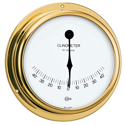 Barigo 911MS 5 in. Viking Series Ships Clinometer Brass