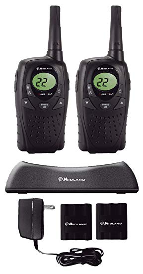 Midland LXT300VP3 10-Mile 22-Channel FRS/GMRS Two-Way Radio (Pair)